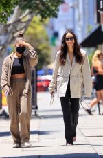 CARA SANTANA at Blue Bottle Cafe in West Hollywood 06/10/2021