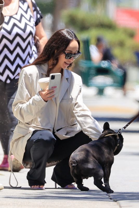 CARA SANTANA at Blue Bottle Cafe in West Hollywood 06/10/2021