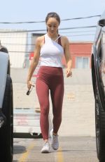 CARA SANTANA Leaves a Gym in West Hollywood 06/29/2021