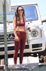 CARA SANTANA Leaves Gym Session in Los Angeles 06/11/2021