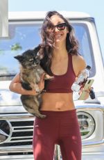CARA SANTANA Leaves Gym Session in Los Angeles 06/11/2021