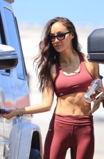 CARA SANTANA Leaves Gym Session in Los Angeles 06/11/2021