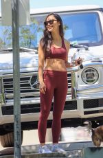 CARA SANTANA Leaves Gym Session in Los Angeles 06/11/2021