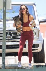 CARA SANTANA Leaves Gym Session in Los Angeles 06/11/2021