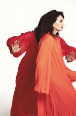 CARICE VAN HOUTEN in Linda Mgazine, March 2021