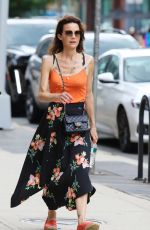 CARLA GUGINO Out and About in New York 06/27/2021