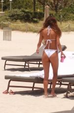 CHANTEL JEFFRIES and Her Sister in Bikinis in Miami Beach 06/06/2021