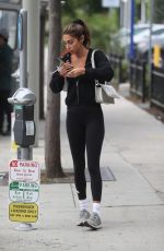 CHANTEL JEFFRIES Arrives at DogPound Gym in West Hollywood 06/18/2021