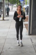 CHANTEL JEFFRIES Arrives at DogPound Gym in West Hollywood 06/18/2021