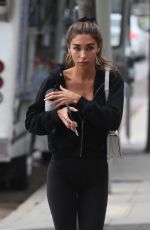 CHANTEL JEFFRIES Arrives at DogPound Gym in West Hollywood 06/18/2021