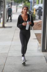 CHANTEL JEFFRIES Arrives at DogPound Gym in West Hollywood 06/18/2021
