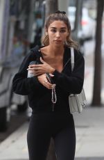CHANTEL JEFFRIES Arrives at DogPound Gym in West Hollywood 06/18/2021