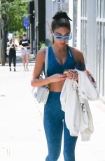 CHANTEL JEFFRIES in Tights Out in Los Angeles 06/21/2021