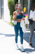 CHANTEL JEFFRIES in Tights Out in Los Angeles 06/21/2021