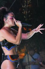 CHARLI XCX Performs at Wynwood Pride in Miami 06/18/2021