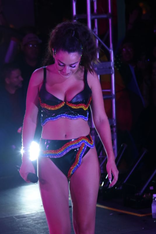 CHARLI XCX Performs at Wynwood Pride in Miami 06/18/2021