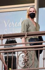 CHARLIZE THERON Arrives at a Sushi Restaurant in Los Angeles 06/15/2021