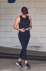 CHARLIZE THERON Leaves a Gym in Los Angeles 06/28/2021
