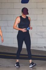 CHARLIZE THERON Leaves a Gym in Los Angeles 06/28/2021