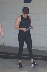 CHARLIZE THERON Leaves a Gym in Los Angeles 06/28/2021