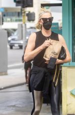 CHARLIZE THERON Out in Sherman Oaks 06/15/2021