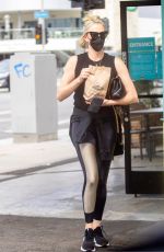 CHARLIZE THERON Out in Sherman Oaks 06/15/2021