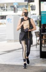 CHARLIZE THERON Out in Sherman Oaks 06/15/2021