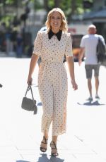 CHARLOTTE HAWKINS at Global Radio Studios in London 06/14/2021