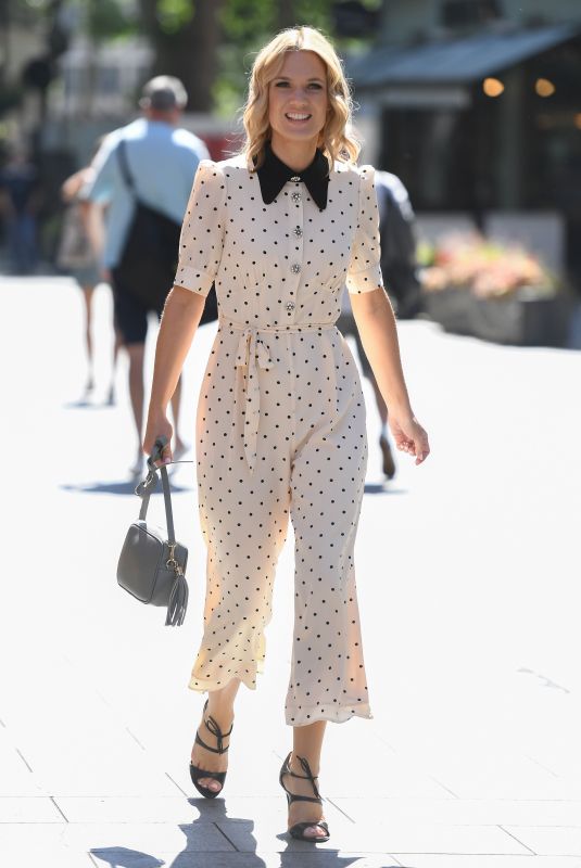 CHARLOTTE HAWKINS at Global Radio Studios in London 06/14/2021