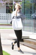 CHARLOTTE MCKINNEY Out Shopping in West Hollywood 06/16/2021