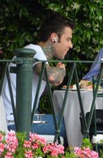 CHIARA FERRAGNI and Fedez at Hotel Splendido in Portofino 06/11/2021