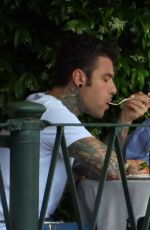 CHIARA FERRAGNI and Fedez at Hotel Splendido in Portofino 06/11/2021