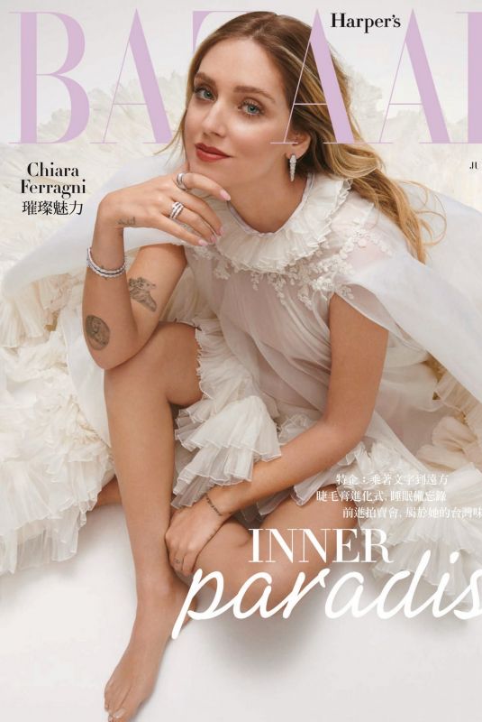 CHIARA FERRAGNI in Harper’s Bazzar Magazine, Taiwan June 2021