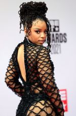 CHLOE BAILEY at 2021 BET Awards in Los Angeles 06/27/2021