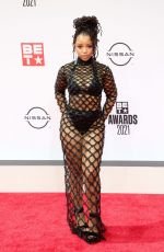CHLOE BAILEY at 2021 BET Awards in Los Angeles 06/27/2021