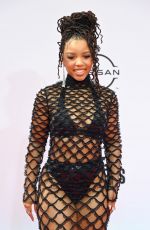 CHLOE BAILEY at 2021 BET Awards in Los Angeles 06/27/2021