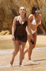 CHLOE FERRY and BETHAN KERSHAW in Bikinis at a Beach in Albufeira 06/01/2021