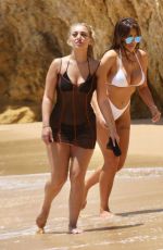 CHLOE FERRY and BETHAN KERSHAW in Bikinis at a Beach in Albufeira 06/01/2021