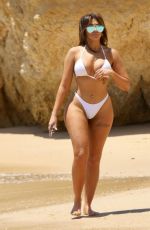 CHLOE FERRY and BETHAN KERSHAW in Bikinis at a Beach in Albufeira 06/01/2021