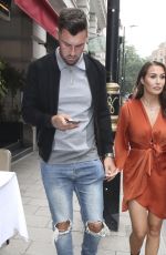 CHLOE GOODMAN Leaves Novikov Restaurant in London 06/27/2021