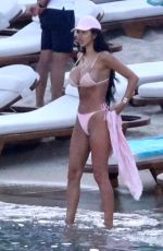 CHLOE KHAN in Bikini at a Beach in Mykonos 06/06/2021