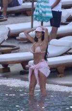 CHLOE KHAN in Bikini at a Beach in Mykonos 06/06/2021