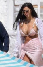 CHLOE KHAN in Bikini at a Beach in Mykonos 06/06/2021