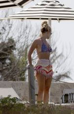 CHLOE MEADOWS in Bikini at a Beach in Ibiza 06/14/2021