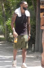 CHLOE SCANTLEBURY in Bikini Top Out in Tulum 06/22/2021