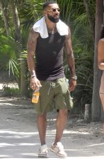 CHLOE SCANTLEBURY in Bikini Top Out in Tulum 06/22/2021