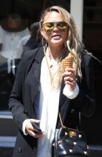 CHRISSY TEIGEN at Katsuya in Studio City 06/25/2021