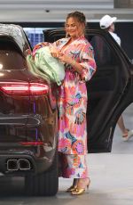 CHRISSY TEIGEN Out for Lunch in Los Angeles 06/26/2021