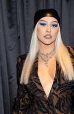 CHRISTINA AGUILERA Performs at Virgin Hotels in Las Vegas 06/10/2021