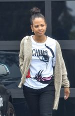 CHRISTINA MILIAN Out for Lunch at Mauro